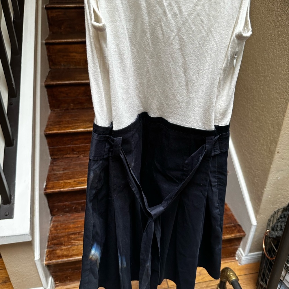 Theory sleeveless combo dress